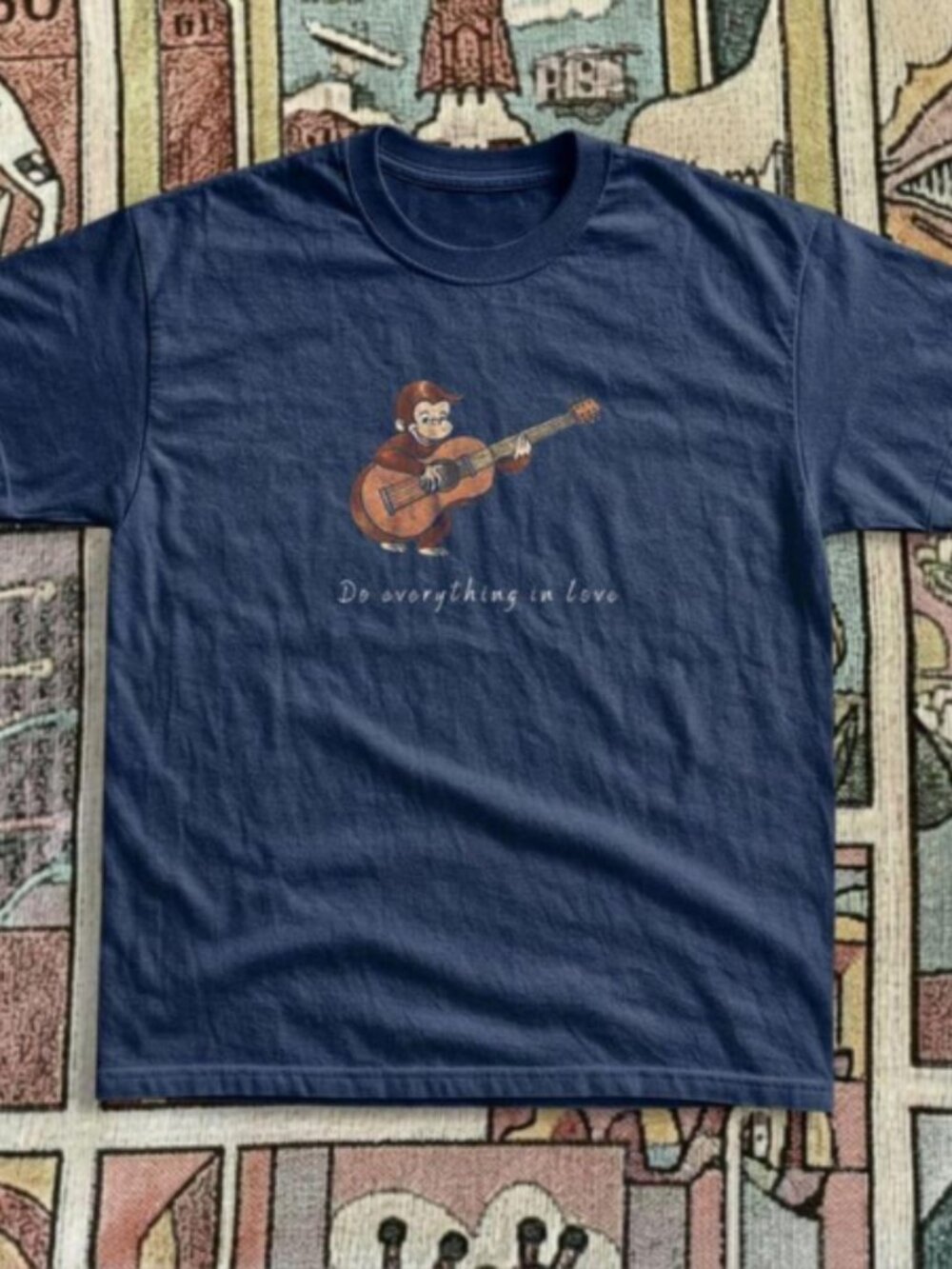 Curious George oversized tee Unisex T shirt